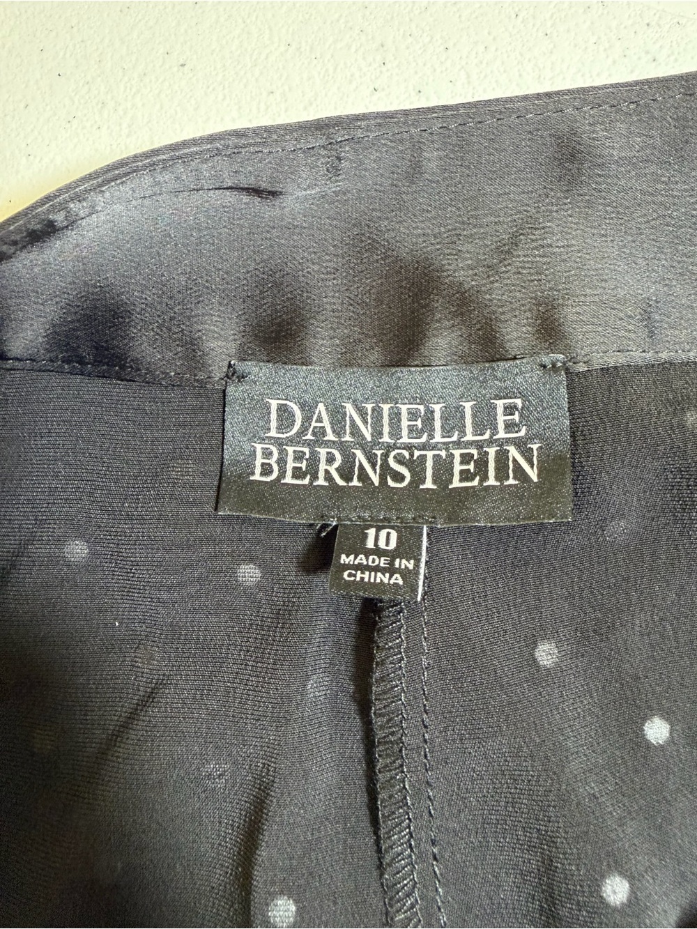Daniel Bernstein Black - Rhinestone Wide Leg Pants NWT Size 10 Glam Trousers - Picture 9 of 15